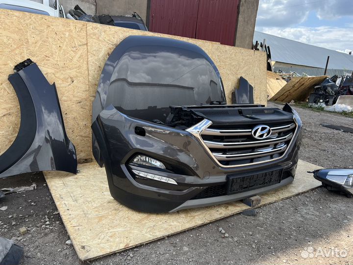 Hyundai Tucson 3 TL передняя часть авто дорест