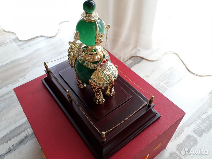 Статуэтка Слон позолоченный