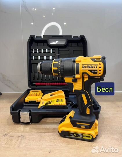 Шуруповерт dewalt dcd 771 ударный + набор