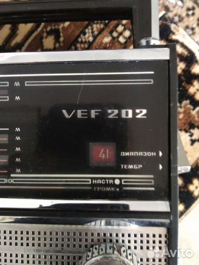 Радиоприемник СССР VEF 202,201