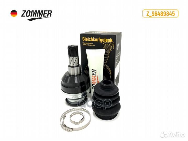 Шрус внутренний Daewoo Nexia/Lanos/ Chevrolet L