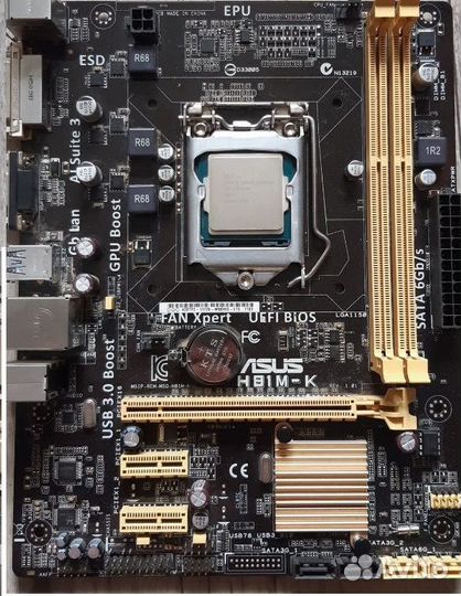 Asus H81M-K + Xeon Е3 -1270 v3