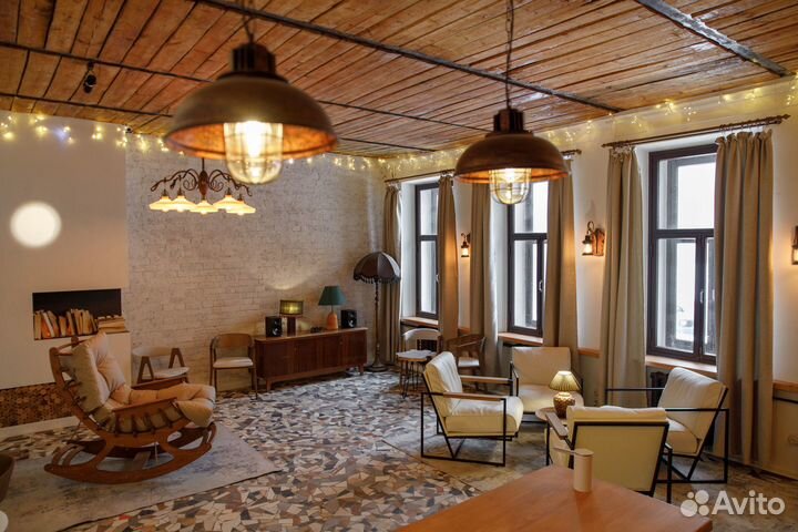 Аренда лофта Шале для вечеринки в центре Москвы