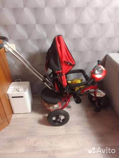 Детский трехколесный велосипед бу