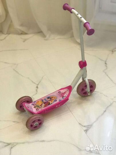 Самокат детский трехколесный бу