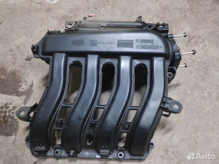 Впускной коллектор Renault megane 2, Fluens