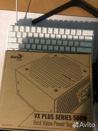Блок питания aerocool vx plus 500w