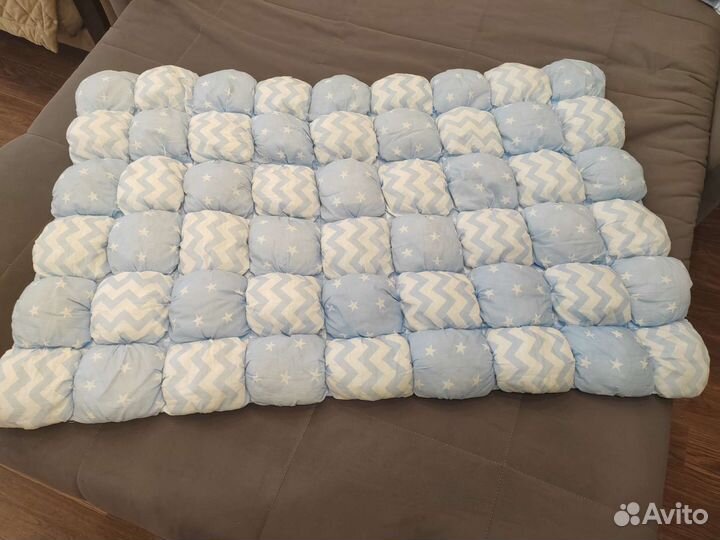 Одеяло лоскутное детское бомбон