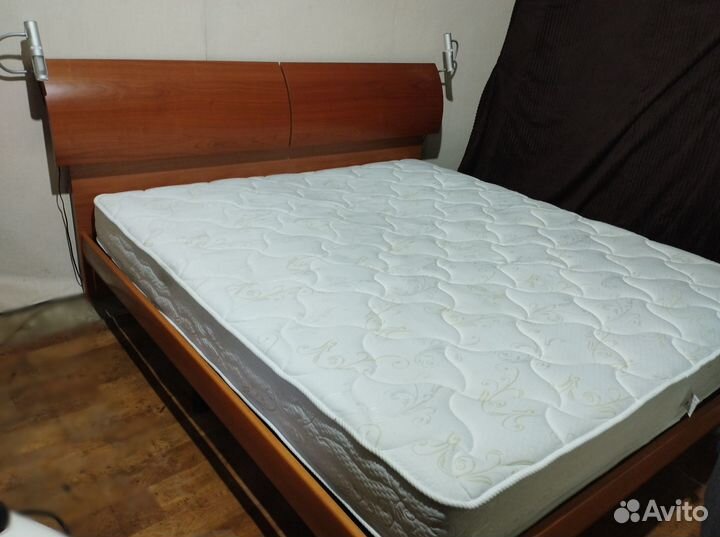 Кровать Италия в ком, с матрасом Аскона. Доставка