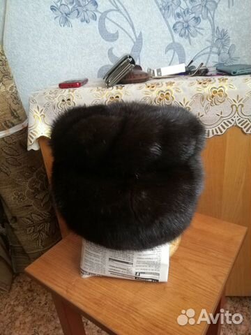Шапка норковая женская бу