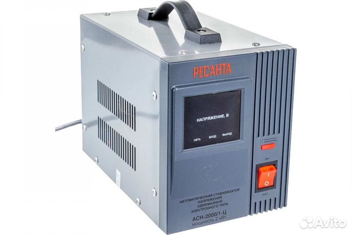 Стабилизатор асн- 2 000/1-Ц Ресанта 63/6/4