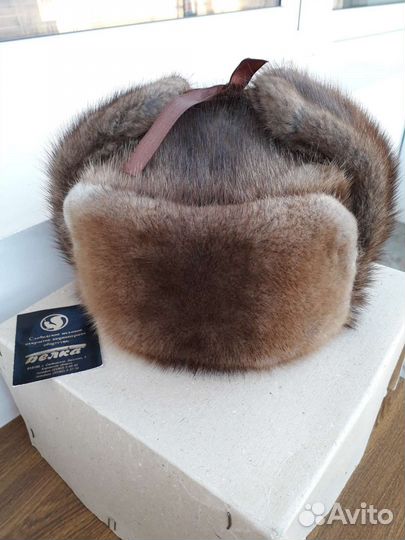 Мужская шапка р 58