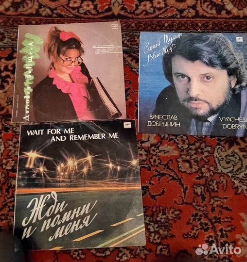 Виниловые пластинки СССР