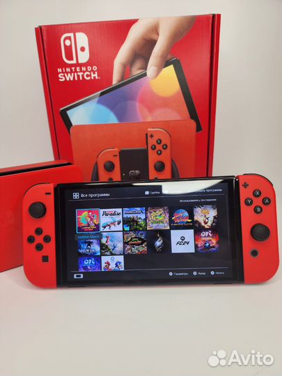 Nintendo switch oled Чип +100000 игр