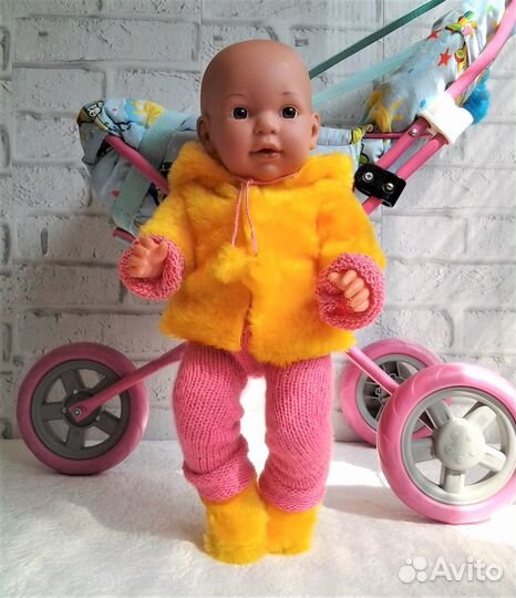 Пупс demi star, коляска