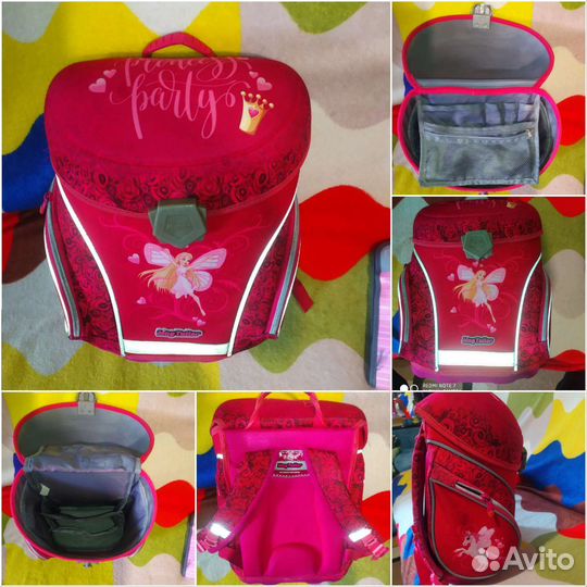 Рюкзак школьный для девочки бу