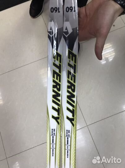 Лыжи Visu 160 см с насечкой