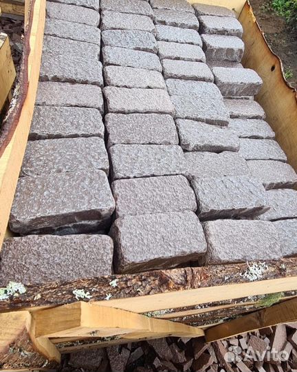 Брусчатка колото галтованная от 100 м2