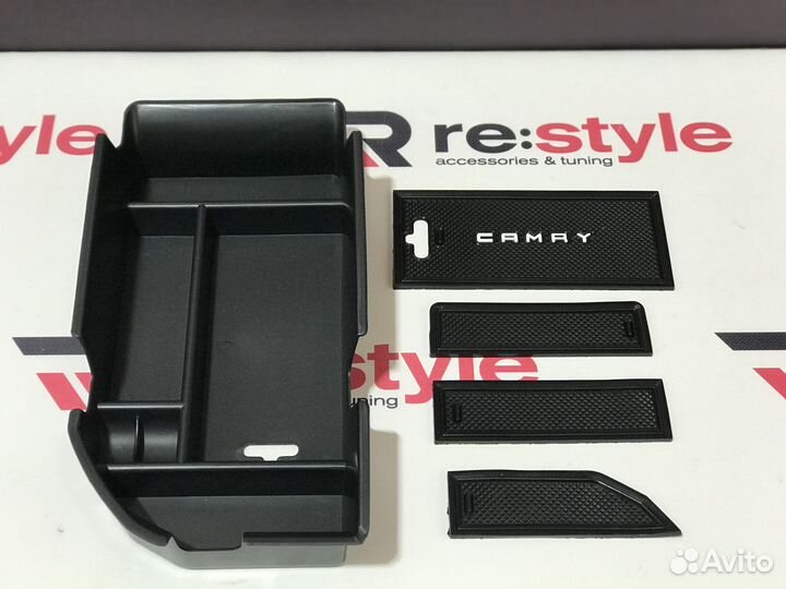 Органайзер в подлокотник Toyota Camry 70 Левый рул