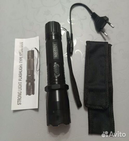 Фонарик для женщин MX-1101, заряжается от сети