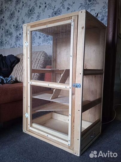 Клетка-ветрина для грызунов