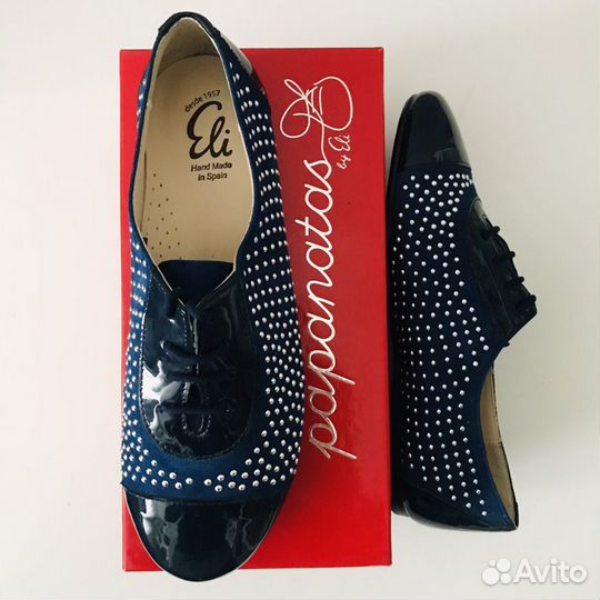 Лоферы, ботинки, новые Eli (испания) 35