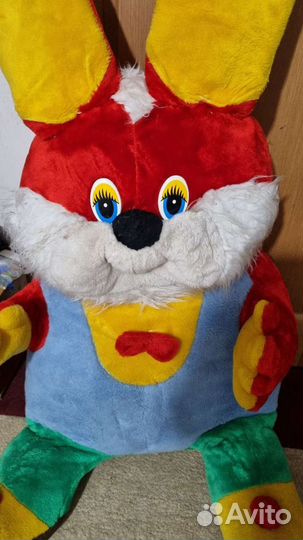 Мягкая игрушка заяц