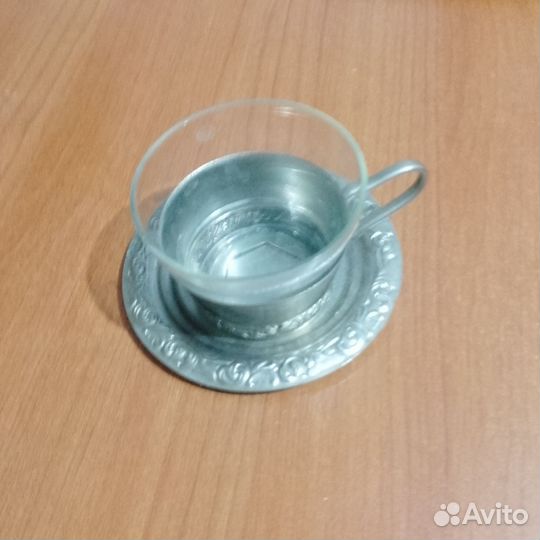 Подстаканник мельхиор СССР