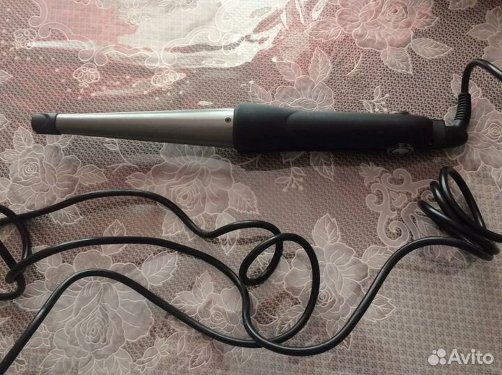 Плойка-щипцы конусная