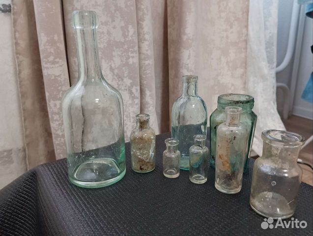 Старинные бутылки