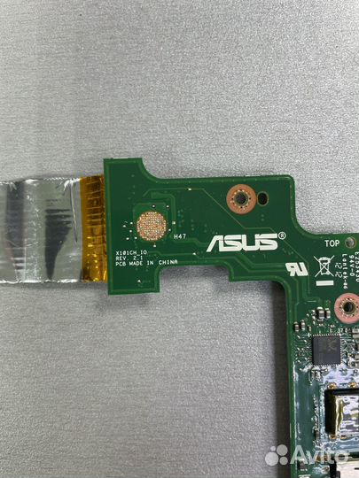 Плата USB, Audio, LAN, X101CH IO Rev:2.1