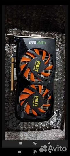 Видеокарта gtx 560 ti на запчасти