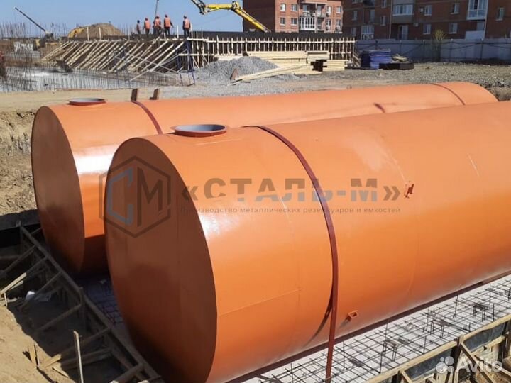 Резервуары стальные / подземные/ надземные