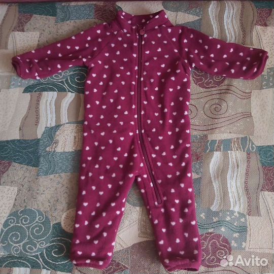 Флисовый комбинезон
