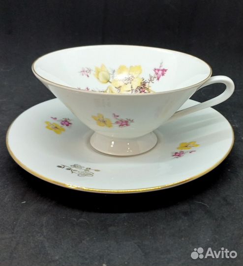 Чайная пара ГДР. Винтаж