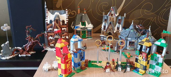 Lego Harry Potter полный Хогвартс хижина квидич