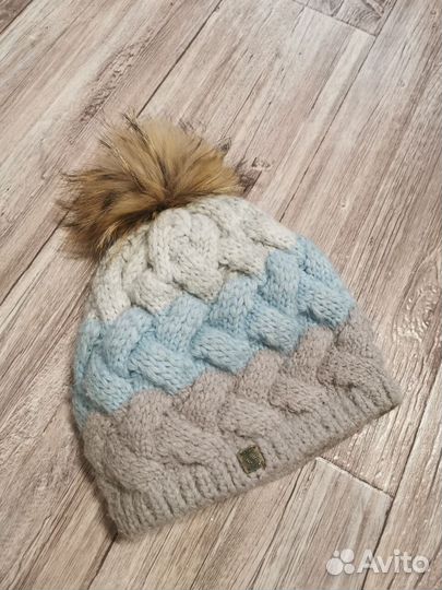 Зимняя шапка + снуд для девочки