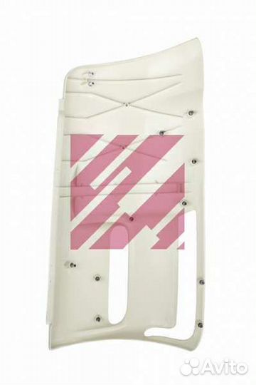 Дефлектор кабины белый пластик SMC правый скания