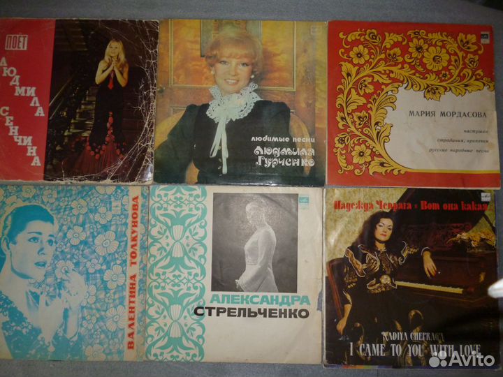 Виниловые пластинки (много разных)