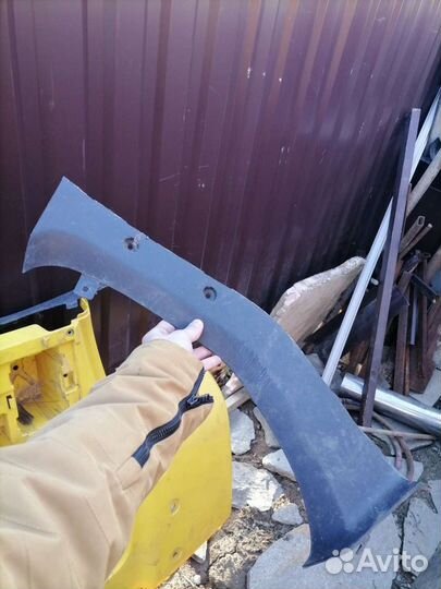 Задний пластиковый Щиток на cectek gladiator