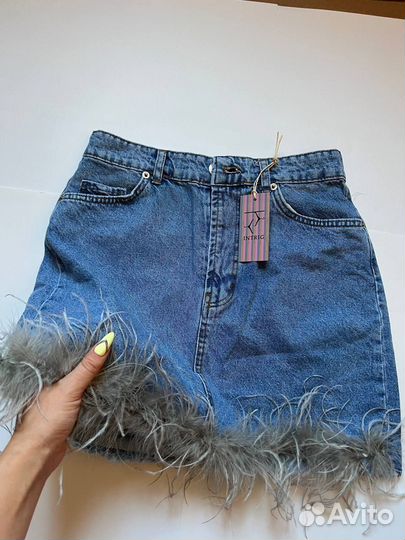 Джинсовая юбка