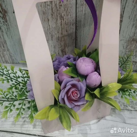 Букет из мыла на день учителя