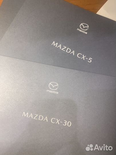 Брошюра, журнал mazda cx-5 и cx-30