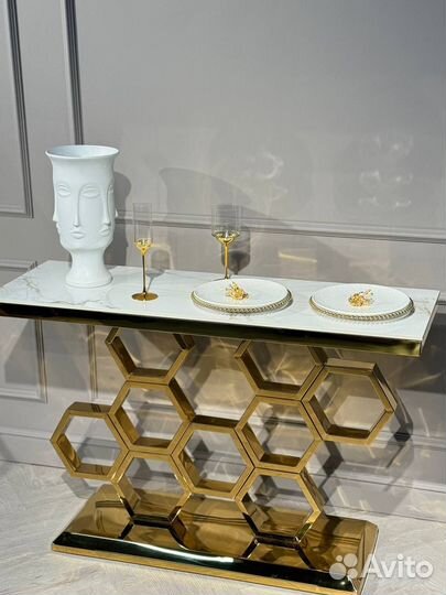 Консоль мрамор Фьюжен