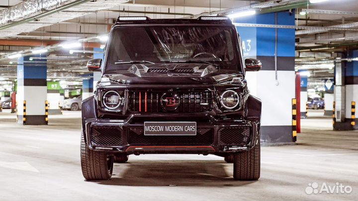 Накладка на капот brabus для Mercedes 463a