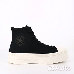 Кеды converse черные высокие