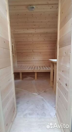 Баня бочка из лиственницы