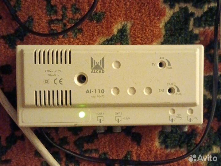 Усилитель тв DVB-T2,SAT сигнала