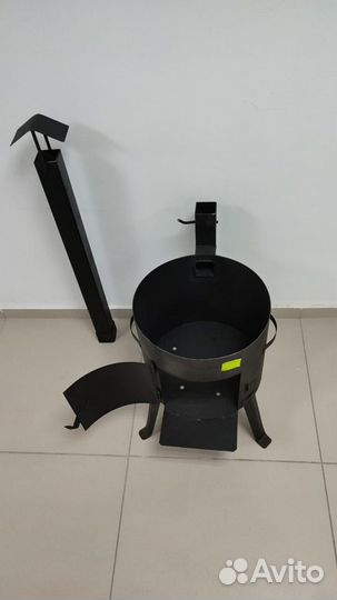 Казан с печью