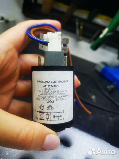 Zanussi ZWY 180 Сетевой фильтр 411323410 D